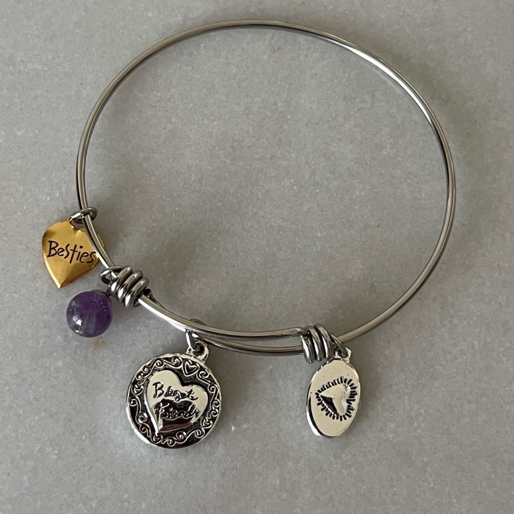 Footnotes Best Friends Bangle Bracelet